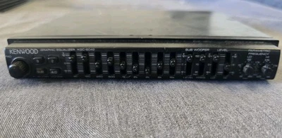 ECUALIZADOR GRÁFICO KENWOOD KGC-6042 ECUALIZADOR COCHE VIEJA ESCUELA 100% TOTALMENTE PROBADO Foto 1 de 4