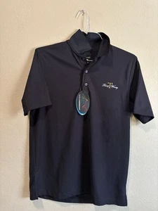 Camisa Polo Donald Trump Winery Greg Norman Golf Hombre Pequeña Negra 45 47 Etiquetas Nuevas - Imagen 1 de 5