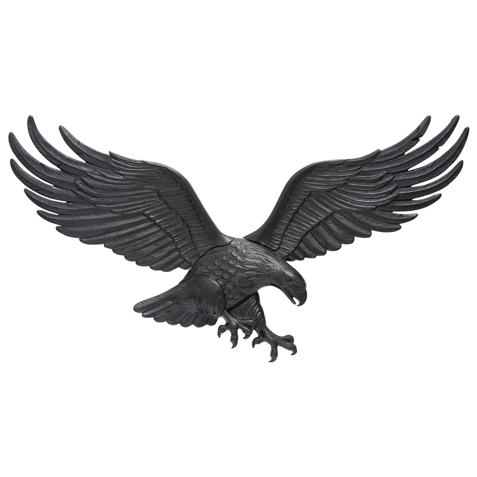 Whitehall Products 36 In. Black Wall Eagle 00735