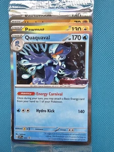 Scarlet & Violet Base Sealed All Staff Promo Stamped, SVP005,006,007,008 4 Staff - Bild 1 von 5