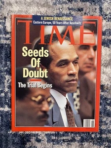 1995 Time Magazine Feb 6 Seeds Of Doubt OJ Simpson Newsstand High Grade - Picture 1 of 3