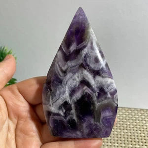 Piedra preciosa de cristal amatista de sueño natural 121 g Reiki curación - Imagen 1 de 9