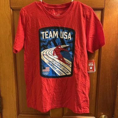 Camiseta manga roja equipo olímpico de Estados Unidos talla grande 14/16 nueva con etiquetas Foto 1 de 4