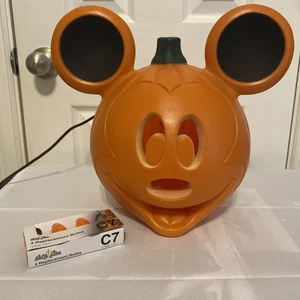 Disney Mickey Mouse Iluminado Jack-O-Lantern Calabaza Halloween Bombillas de Repuesto - Imagen 1 de 3