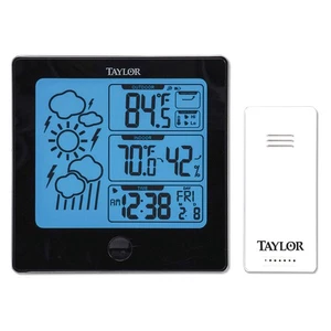 TAYLOR 1731 Wireless In/Out Thermometer w/Remote 48TA34 - Picture 1 of 1