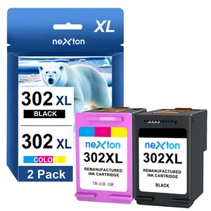 2er DRUCKERPATRONEN für HP 302 XXL Envy 4511 4520 4521 4522 4523 4524 4525 4528 - Bild 1 von 6
