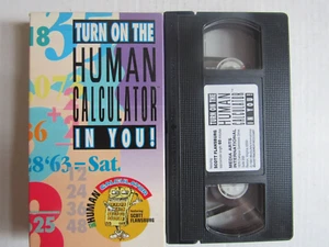 Turn On The Human Calculator In You! VHS 1991 - Educational - Picture 1 of 2