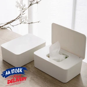 Tissue Box Dispenser Paper Storage Holder Napkin Case Organizer Cover New - Picture 1 of 11