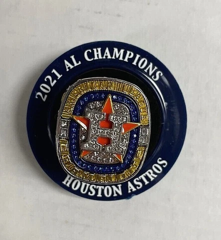 2022 SGA Houston Astros Jose Altuve 2021 AL Champions Replica Ring NIB 4/20/2022 Cover