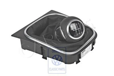 Perilla genuina VW Golf R32 GTI Rabbit Variant 4Motion negra/negra 1K0711113CLUZD Foto 1 de 2