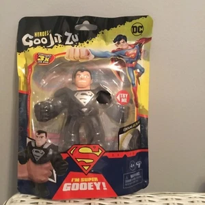 Superman 4.5" Action Figure Kryptonian Steel Heroes of Goo Jit Zu DC - NEW - Picture 1 of 7