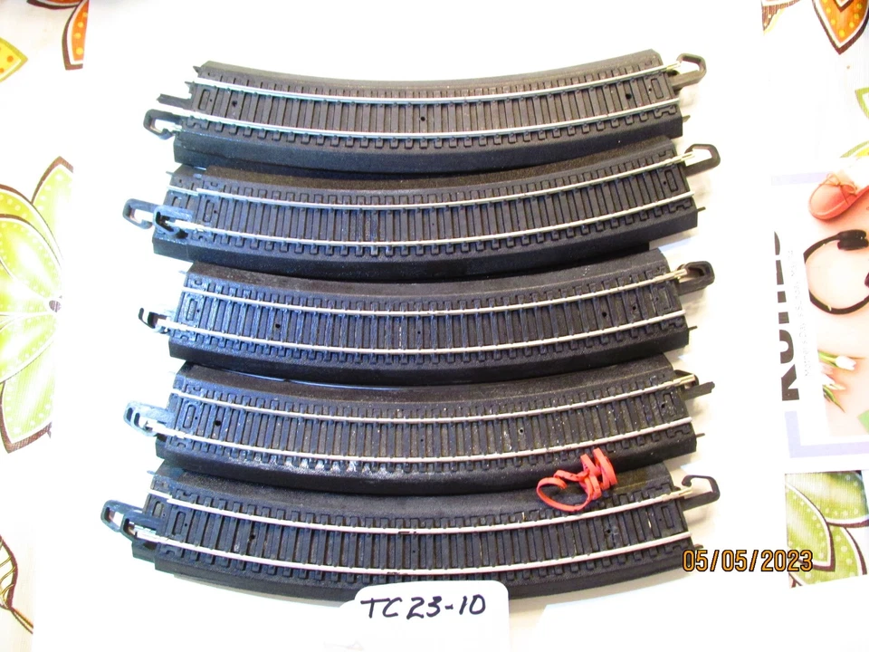 HO Backmann 10 steel EZ track black 9" curve Lot-TC23-10 never used. - Image 1 of 1
