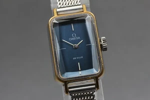 OMEGA De Ville 511.0374 Navy Dial Swiss Made Manual Women Watch From JAPAN Y403 - Picture 1 of 10