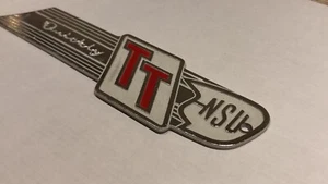 NSU QUICKLY TT 50cc 1959 1961 1962 1963 Fuel Tank Emblem Badge R.H N.O.S - Bild 1 von 5