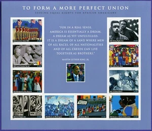 2005 TO FORM A MORE PERFECT UNION 10 37¢ Stamps 3937 Equal Civil Rights Movement - Picture 1 of 2