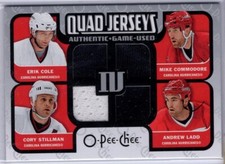 2007-08 OPC Materials Quad QMSCCL E. Cole/C. Stillman/A. Ladd/M. Commodore S3374