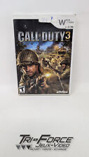 Call of Duty 3 Nintendo Wii No Manual tested & works, free shipping