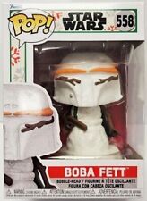 Funko Pop! Star Wars Holiday Snowman Boba Fett #558 Vinyl figure New, 2022