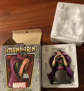The Mandarin Marvel Mini Bust 971 /1800 In Box Rick Force No Chips Or Cracks - Picture 1 of 10