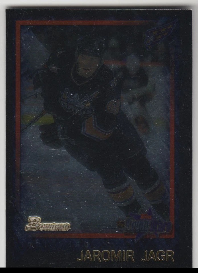 2001-02 Bowman Ice Cubed Jaromir Jagr Washington Capitals #4 - Image 1 of 2
