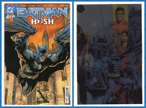 BATMAN #158 HUSH (A & K) MURPHY FOIL VARIANTE JUEGO DE 2 JIM LEE DC 2025 CASI NUEVO- CASI NUEVO - Imagen 1 de 5