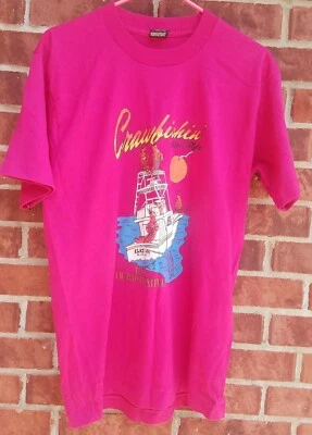 Camiseta vintage Fruit of the Loom camiseta puntada única para hombre talla grande, años 90, retro Foto 1 de 4