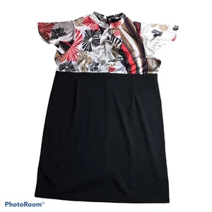 Lane Bryant size 26 Dress empire cap sleeve Sheath Dress Work Career Church even - Picture 1 of 6