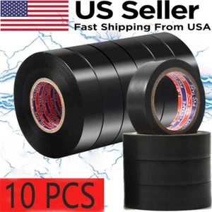 Be Common Electrical Tape Wiring Harness wire (10-Pack, Black) Auto Truck - Picture 1 of 12