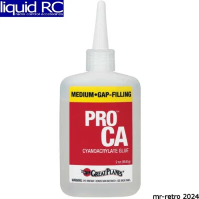 Great Planes MR6009 Pro Ca+ Glue Medium 2 Oz - Image 1 of 2