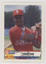 1993 Fleer ProCards Minor League Mike Thompson #3162