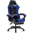 Reclining Game Chair, Adult Electronic Gaming Chair, Ergonomically Designed, PU 