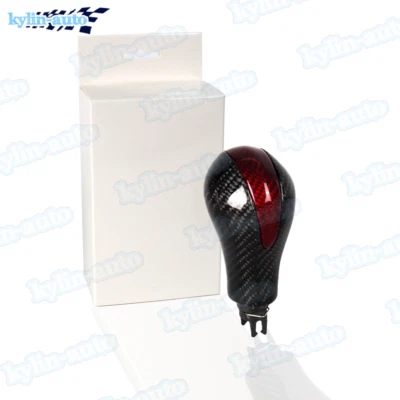 Pomo de cambio de marchas de fibra de carbono para Nissan Infiniti G25 G37 FX37 EX37 QX70 Q60 QX50 Foto 1 de 4