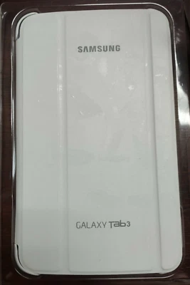 Samsung Galaxy Tab 3 Lite - Book Cover - White NEW in plastic bag! - Image 1 of 4