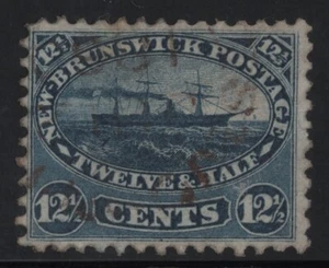 #10 New-Brunswick Canada used well centered - Picture 1 of 2