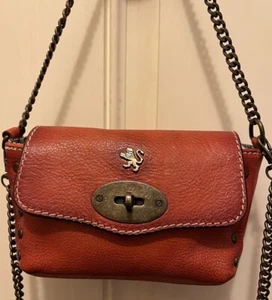 Pratisi Small Tan Distressed Bag. - Picture 1 of 6