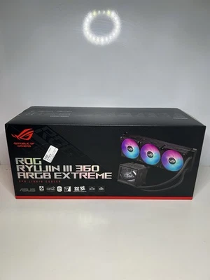 Asus ROG Ryujin III 360 ARGB Extreme - 360mm AIO Liquid CPU Cooler “Brand New” - Image 1 of 3