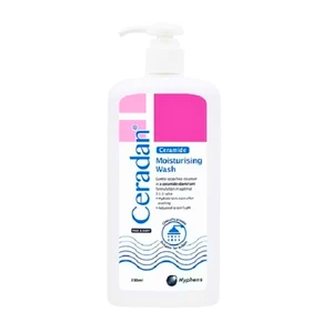 1 X Ceradan Lavaggio Idratante 280ml Delicato Viso Corpo Secco Sensibile Eczema - Foto 1 di 7