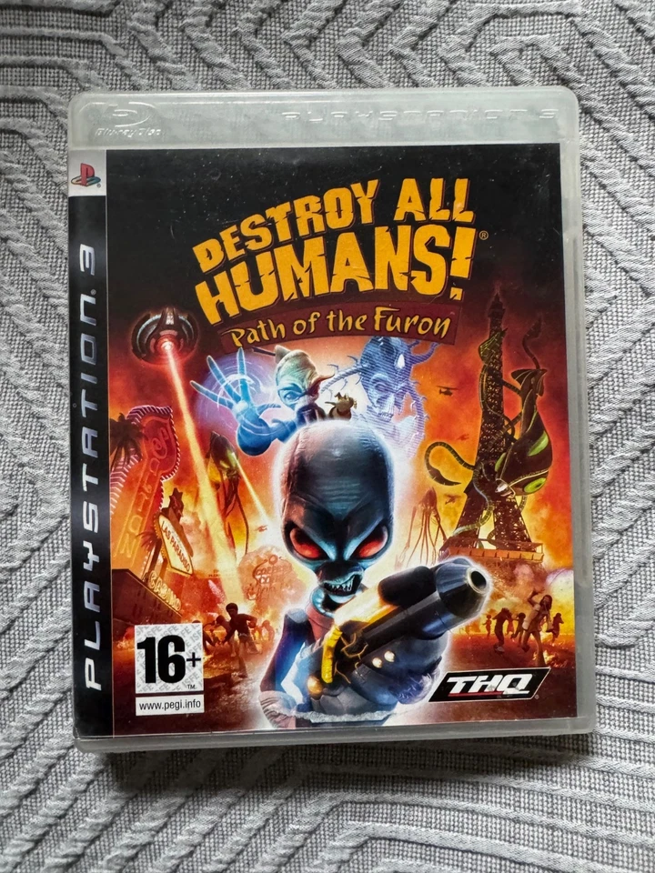 ps3 Destroy All Humans Path of the Furon *NI* (Works on US Consoles) REGION FREE - Image 1 of 3