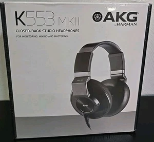AKG K553 MK2 MKII Closed Back Studio Monitoring Headphones - Picture 1 of 3