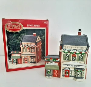 Dickens Collectables Towne Series Rose & Crown Pub Christmas Village, 1994 - Bild 1 von 19