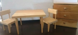 Vintage wooden  furniture doll House Cape cod toy makers- 1950's - Picture 1 of 10