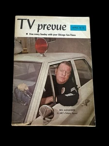 TV Prevue Magazine Regional TV Guide Apr 9-15  1967 THE CHICAGO SUN-TIMES(FLAW) - Picture 1 of 4