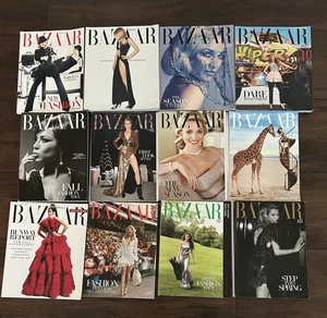 Harper's Bazaar Magazines lot of 12  2010, 2012 Fashion Gwenyth, Cameron Diaz + - Bild 1 von 13