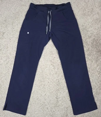 FIGS Kade Cargo Scrubs Pants Womens Small Blue Technical Collection - Image 1 of 4