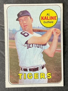 1969 Topps Baseball #410 = Al Kaline - Detroit Tigers - Bild 1 von 4