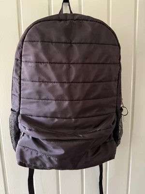 Next Back Pack Rose Gold Zips Padded Back 16x12x4 Inches - Image 1 of 4