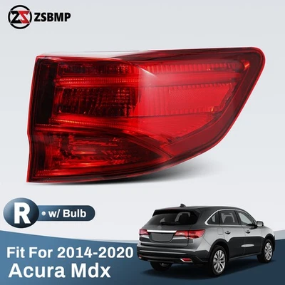 Halogen Tail Light For 2014-2020 Acura MDX with Bulb Right Passenger Right - Изображение 1 из 4