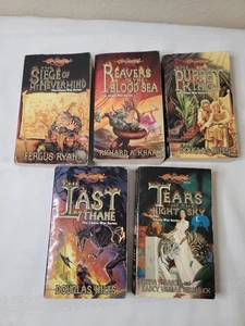 Set of 5 Dragonlance Chaos War Series I Believe All are 1st Edition/Prints - Picture 1 of 22