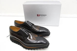 Divinch Patent Leather Platform Brogues Men's UK 9 US 10 - Brown - Picture 1 of 20