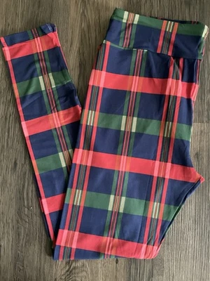 Leggings LuLaRoe 2025 Warm Wishes Holiday TC Tall Curvy nova com etiquetas - Como na foto - Imagem 1 de 3